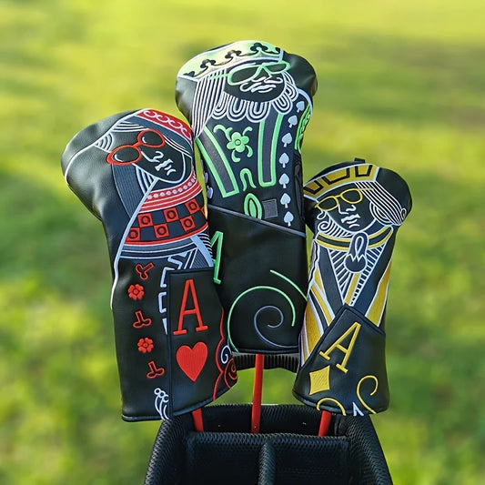 Poker Golf Club Head Covers
